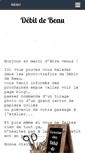 Mobile Screenshot of debitdebeau.com